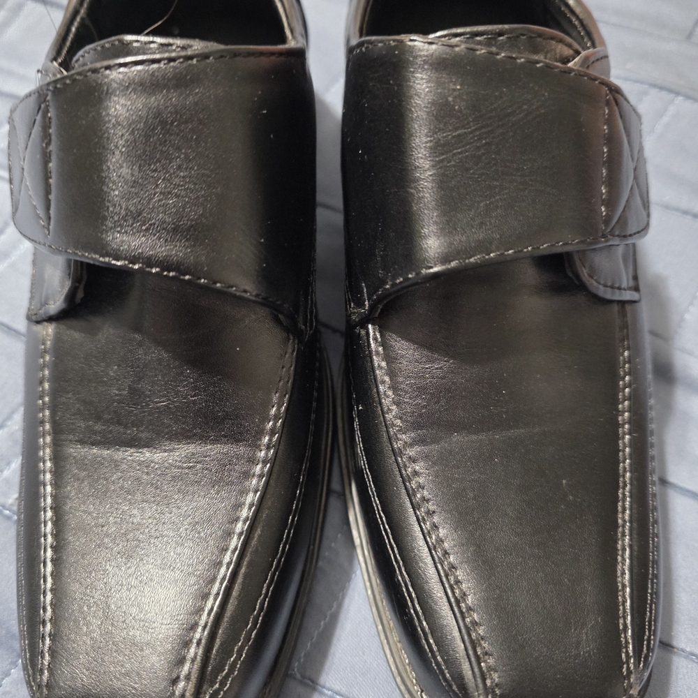 PIONEER Kids Black Dress Shoes